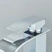 Chrome Bathroom Sink Faucet 1Hole Single Handle Waterfall Vanity Mixer Faucet - view 8