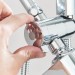 Chrome High Pressure 4inch Rain Shower Head With Handheld Spray Combo Wall Mount - view 9