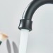 Black Bathroom Sink Faucet 3 Holes 8in Widespread Vanity Mixer Faucet With Drain - view 8