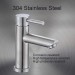Bathroom Vessel Sink Faucet Tall Body Single Handle Brushed Nickel Sink Tap - view 8