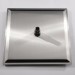 Brushed Nickel Shower Head 12 Inch Rainfall Top Sprayer Ultra Thin Square Faucet - view 10