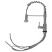 Nickel Kitchen Sink Faucet/Panel Pull Down Sprayer Swivel Mixer Stainless Steel - view 4