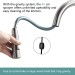 Brushed Nickel Touch Sensor Kitchen Faucet Sink Pull Down Sprayer Single Handle - view 8