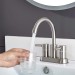 4 Inch Bathroom Sink Faucet 2Handle Centerset Vanity Mixer Faucet Brushed Nickel - view 4