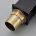 Black Bathroom Sink Faucet Modern Single Handle Waterfall Vanity Faucet 1 Hole - view 10