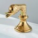 8" Widespread Bathroom Sink Faucet 3 Holes 2 Handle Basin Mixer Taps Gold Swan - view 9