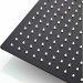 Black Rain Shower Head 16inch Square Overhead Sprayer Ultra Thin High Pressure - view 9