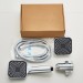 Chrome High Pressure 4inch Rain Shower Head With Handheld Spray Combo Wall Mount - view 16