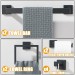10-PCS Matte Black Bathroom Accessories Set 16 Inch Hardware Set Stainless Steel - view 4