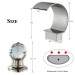 Bathroom Sink Faucet 3Hole 8”Widespread Basin Vanity Mixer Faucet Brushed Nickel - view 8