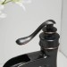 Oil Rubbed Bronze Tall Bathroom Sink Faucet 1Hole Waterfall Vessel Mixer W/Drain - view 6