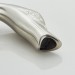 Brushed Nickel Swan Bathroom Sink Faucet 3 Holes 8" Widespread Vanity Mixer Taps - view 10