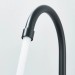 Matte Black Kitchen Faucet With Side Sprayer 2 Handle 3 Holes Swivel Mixer Tap - view 10