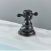 Oil Rubbed Bronze Widespread Bathroom Sink Vanity Faucet 3 Hole 2 Handle W/Drain - view 10