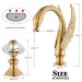 Gold Swan 8" Widespread Bathroom Sink Faucet 3 Hole 2 Handle Vanity Mixer Faucet - view 10