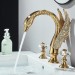 Gold Swan 8" Widespread Bathroom Sink Faucet 3 Hole 2 Handle Vanity Mixer Faucet - view 8