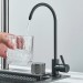 29.5" Flying Rain Stainless Steel Waterfall Kitchen Sink With Faucet Single Bowl - view 10