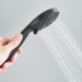 Black 12 In Rain Square Shower Head With Handheld Spray High Pressure Adjustable - view 8