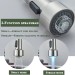 Brushed Nickel Kitchen Faucet LED Pull Down Sprayer Single Handle Sink Mixer Tap - view 6
