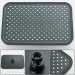 Black Bathroom Rainfall Shower Faucet Set Exposed Shower System With Mixer Valve - view 16