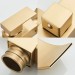 Freestanding Bathtub Faucet With Handheld Sprayer Brushed Gold Tub Filler Spout - view 13