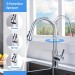 Chrome Kitchen Faucet Sink Pull Down Sprayer Single Handle Mixer Stainless Steel - view 7