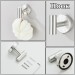 10Pcs Bathroom Hardware Set Towel Rack Bar Towel Rings Hooks Toilet Paper Holder - view 7
