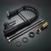 Matte Black Kitchen Faucet Sink Pull Down Sprayer Swivel Mixer Tap Single Handle - view 12