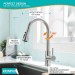 Stainless Steel Kitchen Faucet Swivel Sink Mixer Faucet Pull Down Sprayer Taps - view 7