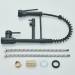 Black Spring Kitchen Faucet Pull Down Sprayer Swivel Single Handle Sink Mixer - view 15