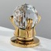 Gold Swan Bathroom Sink Faucet 3 Hole 8"Widespread Waterfall Vanity Basin Mixer - view 7