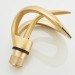 Brushed Gold Bathroom Sink Faucet Single Handle Waterfall Spout Vanity Mixer Tap - view 11
