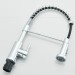 Kitchen Sink Faucet Stainless Steel Swivel Single Handle PullDown Sprayer Chrome - view 10