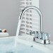Chrome Bathroom Sink Faucet 3Hole 4inch Centerset Vanity Mixer 2 Handle Faucet - view 8