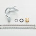 Bathroom Sink Faucet Chrome Single Handle Waterfall Vanity Basin Mixer Faucet - view 14