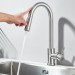 Touch Sensor Kitchen Faucet Pull Down Sprayer Swivel Sink Mixer Brushed Nickel - view 4