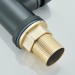 Black Kitchen Faucet With Pull Down Sprayer Commercial Single Handle Sink Faucet - view 13