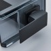 Black Bathroom Sink Faucet LED Waterfall Glass Spout Lavatory Vanity Mixer Taps - view 9