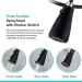 Kitchen Sink Faucet Black Pull Down/Out Sprayer Swivel Single Handle Mixer Taps - view 6