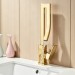 Gold Waterfall Bathroom Sink Faucet Basin Vanity Mixer Taps 1 Hole Single Handle - view 4
