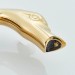 Gold Swan Bathroom Faucet 3 Holes Sink Vanity Faucet Dual Handle Mixer Taps - view 10