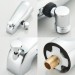 Chrome Bathtub Faucet With Handheld Shower Wall Mount Tub Filler And Diverter - view 13
