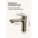 Grey Commercial Stainless Steel Bathroom Sink Faucet Single Handle One Hole Rv - view 10