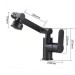 Bathroom Sink Faucet 1080° Swivel Vanity Mixer Single Handle 1Hole Taps Black - view 11