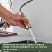 Brushed Gold Kitchen Faucet Sink Mixer Faucet Pull Down Sprayer Single Handle - view 8