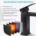 Matte Black Waterfall Bathroom Sink Faucet Basin Mixer Tap Single Handle W/Drain - view 4