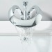 Bathroom Sink Faucet Chrome Single Handle Waterfall Vanity Basin Mixer Faucet - view 4