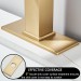 Brushed Gold Bathroom Faucets 1 Or 3 Holes Single Handle Sink Vanity Mixer Drain - view 10