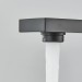 Floor Mount Bathroom Tub Filler Black Freestanding Bathtub Faucet W/ Hnad Shower - view 3