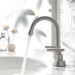 Brushed Nickel Bathroom Kitchen Sink Faucet 3Hole 4in Centerset Vanity Mixer - view 5